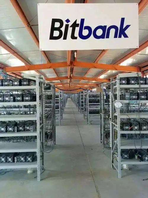 A mining farm filled with rows of Antminers indicates a serious operation.